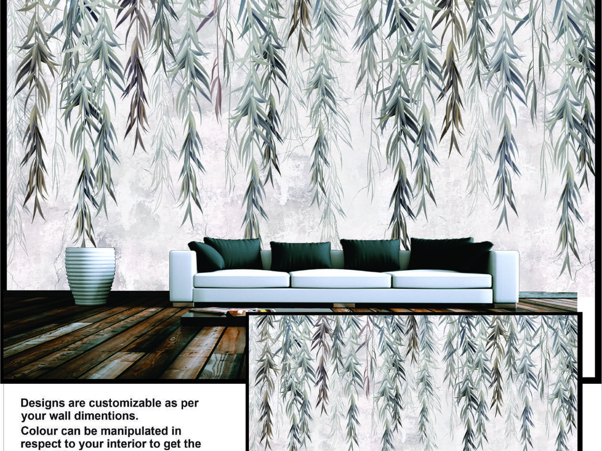 Custom forest nature mural wallpaper NCR
