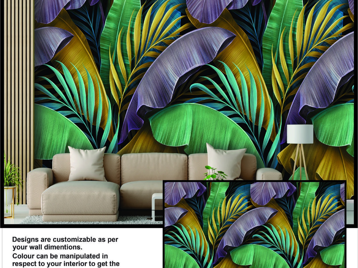 Belgian luxury wallpaper Gurugram DLF