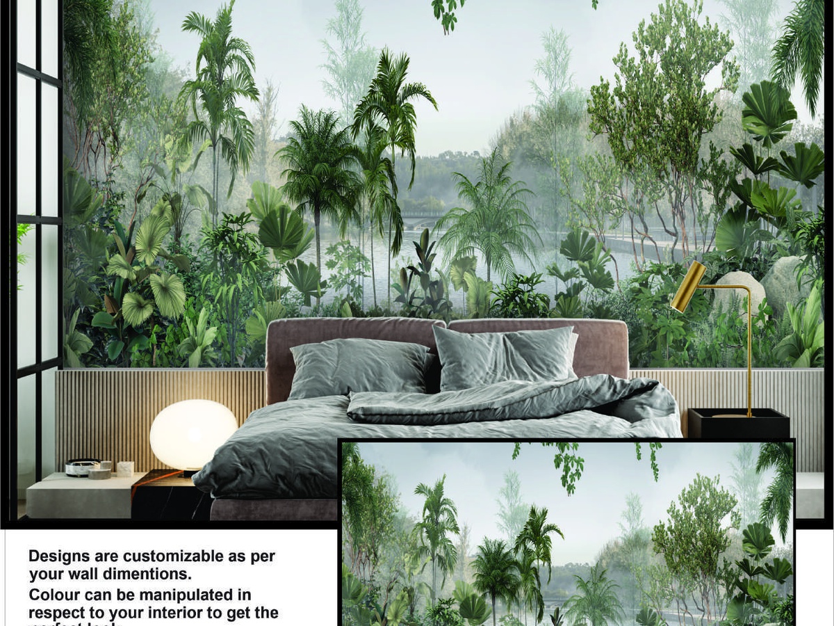 Premium damask wallpaper Noida Extension